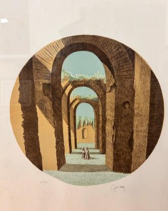 grafica di  Fabio Failla, Terme di Caracalla