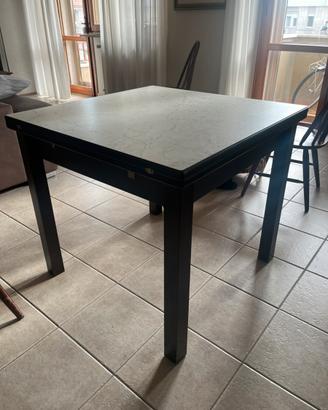 Tavolo con Piano in effetto marmo