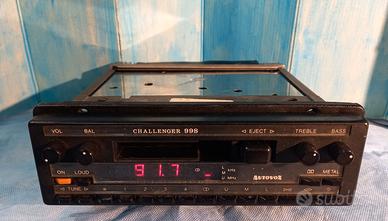 Autoradio vintage AUTOVOX Challenger 998 + plancia