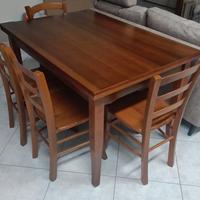 Tavolo in legno ciliegio 