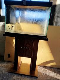 Acquario 70 litri con mobiletto 