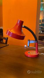 lampada vintage rossa