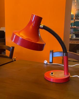 lampada vintage rossa
