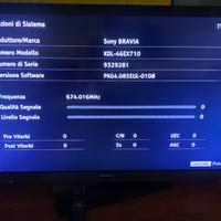 Televisore  Sony bravia