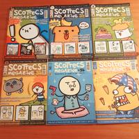 Fumetti Scottecs Megazine by Sio lotto n. 6 uscite