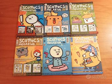 Fumetti Scottecs Megazine by Sio lotto n. 6 uscite
