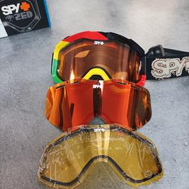 occhiali mascherina Motocross moto snowboard Spy 