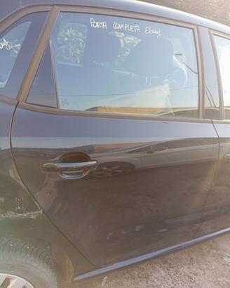 Porta posteriore dx VW POLO 6R 2012 1.2D KW55 moto