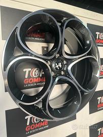 4 CERCHI IN LEGA ORIGINALI ALFA ROMEO STELVIO TONA