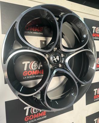 4 CERCHI IN LEGA ORIGINALI ALFA ROMEO STELVIO TONA