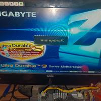 Sk gigabyte GA-Z68X-UD3P-B3 + CPU i7 Intel + diss
