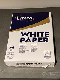 Risma da 500 Fogli Bianchi A4 80gr.