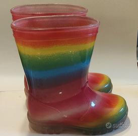 Stivali bambino Chicco tg. 24 per pioggia con luci