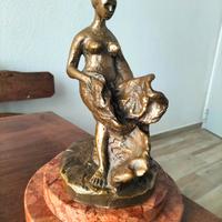 SCULTURA BRONZO - SALVATORE FIUME - VENTO SOMALO