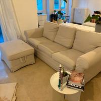 Divano IKEA EKTORP + poggiapiedi MILANO WAGNER