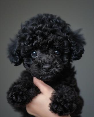 BARBONCINI TOY BLACK puppy - BARBONCINO NERO