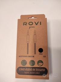 cavo audio in tessuto 
