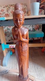 statua in legno