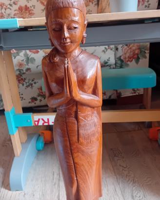 statua in legno