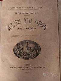 Libro Antico Le avventure d'una famiglia nei Vosgi