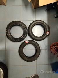3 gomme nuove stradali e tassellate per Vespa/Ape