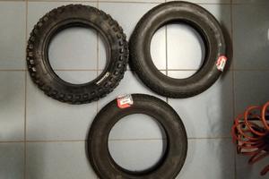 3 gomme nuove stradali e tassellate per Vespa/Ape