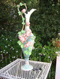 Anfora Liberty porcellana Barbottine anni 20