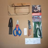 Set Workpro forbice e taglierino legno + tronchese