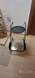 Carrello bar con ruote