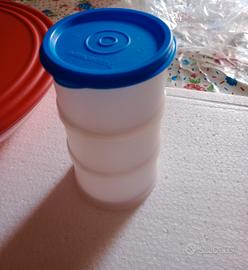Tre Contenitori Nanetti impilabili Tupperware 