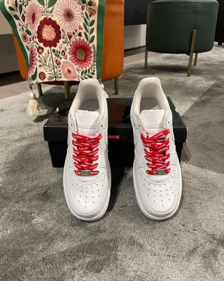Nike Air Force 1 Low Supreme White 42