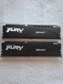 Kingston Fury Beast  DDR5 RAM 64gb ( 2x32gb)