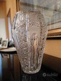 vaso in cristallo 