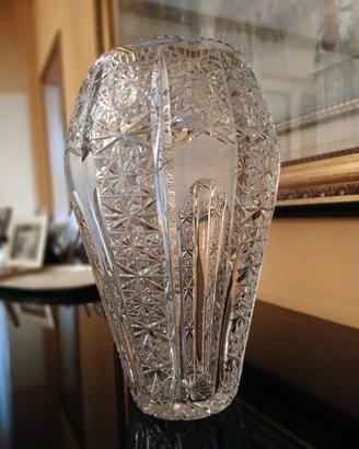 vaso in cristallo 