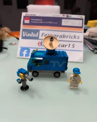 LEGO 6661 Van TV furgone televisione