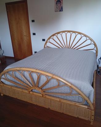 Letto matrimoniale Bambù