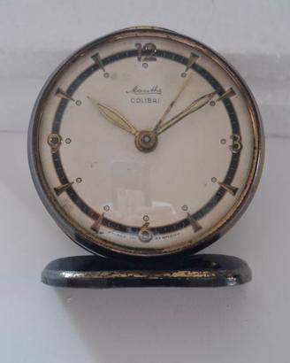SVEGLIA/OROLOGIO "MAUTHE COLIBRI", ANNO 1945/1950.