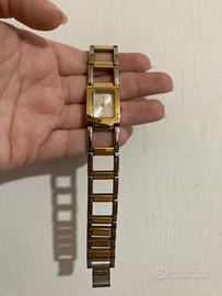 Orologio da polso donna oro e argento