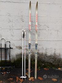 sci di fondo 190 bastoncini 125  e scarpe 38