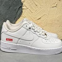 Supreme x Nike Air Force 1 Bianche, Taglia 44