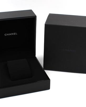 Chanel Box Orologi Pelle Nera Nuova