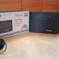 MODEM-ROUTER D-LINK  Dual-Band per FIBRA e ADSL
