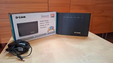 MODEM-ROUTER D-LINK  Dual-Band per FIBRA e ADSL