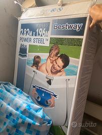Piscina intex furoi terra