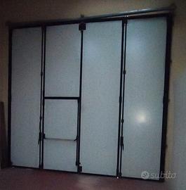Portone a libro per capannoni 4.70x 4.20m