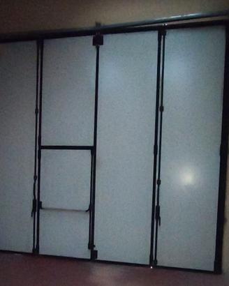 Portone a libro per capannoni 4.70x 4.20m