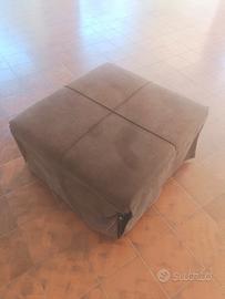 Pouf letto nabuk