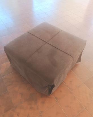 Pouf letto nabuk
