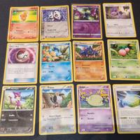 Lotto 12 Carte Pokémon Miste