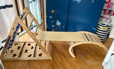 Triangolo montessoriano di Pikler